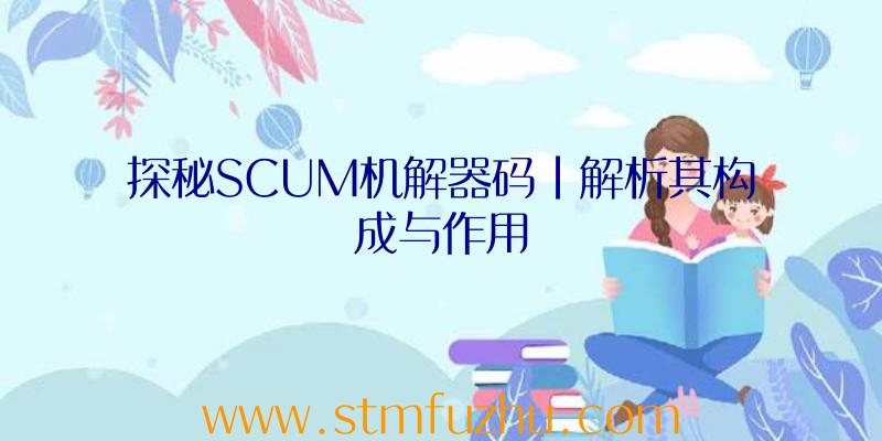 探秘SCUM机解器码|解析其构成与作用